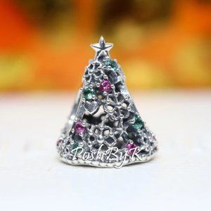 PANDORA Glitter Christmas Tree Charm 799226C01